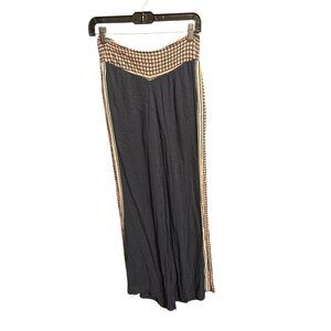 Free People XS Womens Boho Wide-Leg Pants‎ With Geometric Print